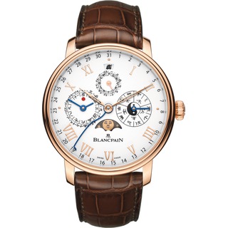 Replica Blancpain Watch Replica Villeret Traditional Chinese Calendar Red Gold 00888-3631-55B